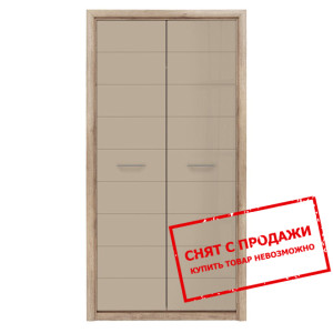 Шкаф платяной Koen 2 SZF2D BRW 2-дверная Дуб каньо...